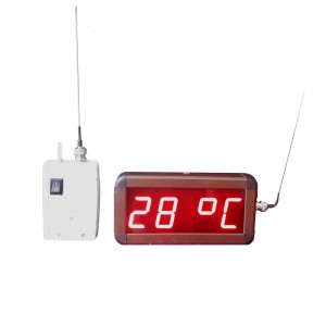 Uzun Mesafe Kablosuz Rf li Sıcaklık Ölçüm Termometre Cihaz Seti