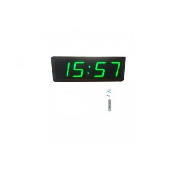 Displayli Dijital Saat Kasa Ölçüsü: 12x30 cm-Yeşil