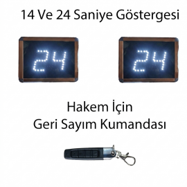 Beyaz Renk Basketbol Skorbord 82x63cm - Basketball Scoreboard