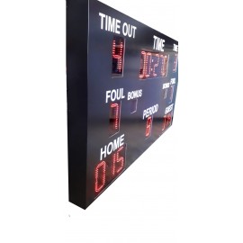 Basketbol Skorbord Sistemi, Kasa:15x120x225cm