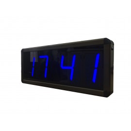 Displayli Dijital Saat Kasa Ölçüsü: 15x37 cm-Mavi