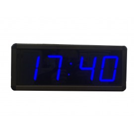 Displayli Dijital Saat Kasa Ölçüsü: 16x40 cm-Mavi