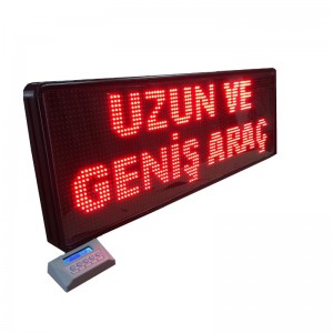 Uzun Ve Geniş Araç Uyarı Tabelası