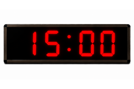 Bold Font Displayli Dijital Saat, Kasa: 16x40cm