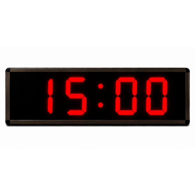 Bold Font Displayli Dijital Saat, Kasa: 16x40cm