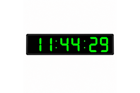 Bold Font Displayli Saniyeli Dijital Saat, Kasa: 20x65cm
