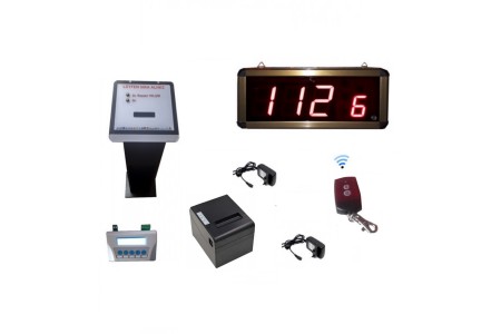 Aynı İşlemler Yapan Gişeler İçin Kablosuz Sıramatik