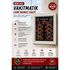 Mini Boy Vakitmatik (Kasa Ölçüsü 40x50 cm)