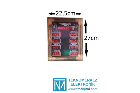 Midiboy Vakitmatik, Kasa: 37×47cm