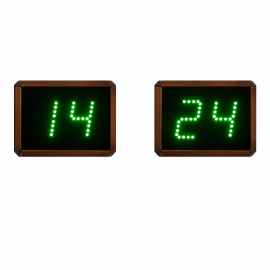 Yeşil Renk Basketbol Skorbord 82x63cm - Basketball Scoreboard