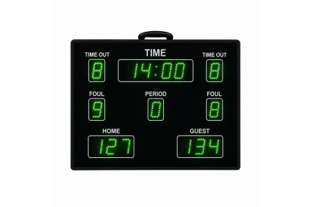 Yeşil Renk Basketbol Skorbord 82x63cm - Basketball Scoreboard